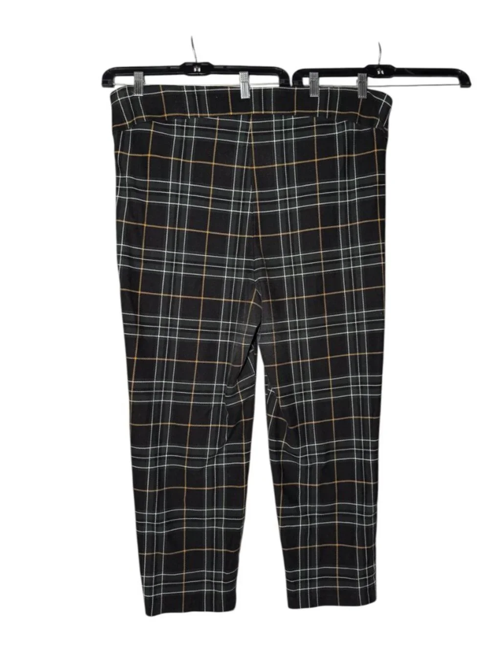 Torrid Pencil Studio Luxe Ponte Pant in Study Plaid Deep Black Size 4X / 26 - Picture 3 of 9